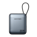 Powerbank Vention FHEH0 10000mAh 30W (siva)