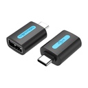 Vention USB adapter CDTB0, USB-C muški na USB 2.0 ženski (crni)