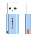 Vention USB adapter CUAH0, USB-A 3.1 muški na USB-C ženski (sivo)