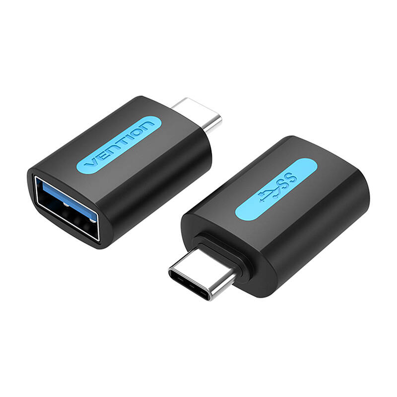 Vention USB adapter CDUB0, USB-C muški na USB 3.0 ženski (crni)