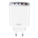 Zidni punjač XO CE22, 45W, GaN, 2x USB-C, 2x USB-A