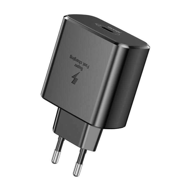 Foneng EU62 USB-C 45W mrežni punjač + USB-C kabel (crni)