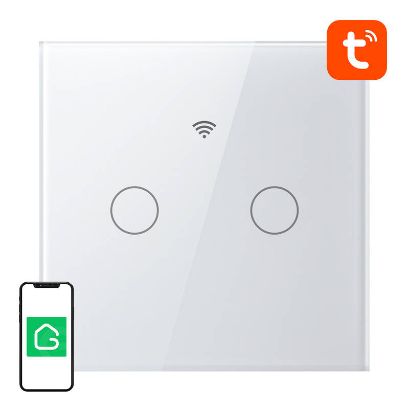 Smart Touch WiFi prekidač za svjetlo Gosund SLS2 (opcijski N, Dual)