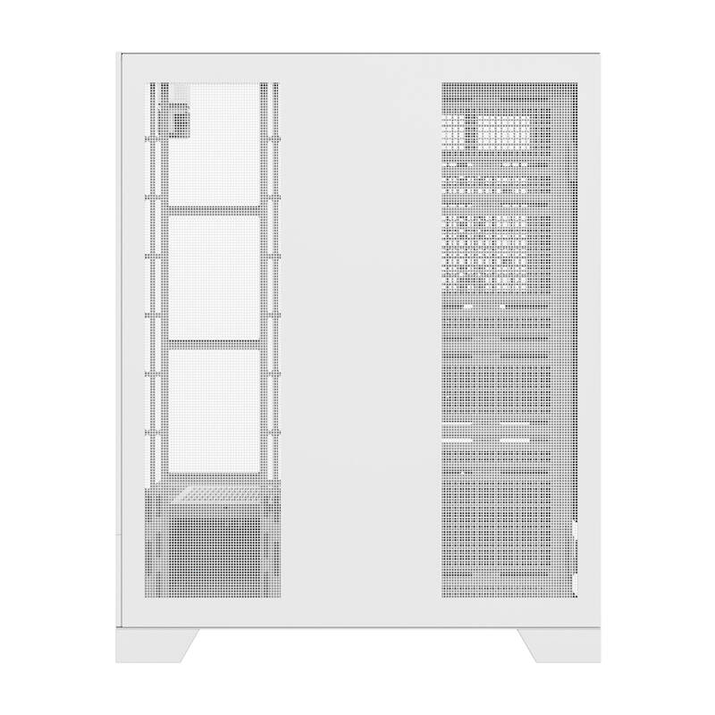 Darkflash DY450L kućište za računalo bez ventilatora (bijelo)