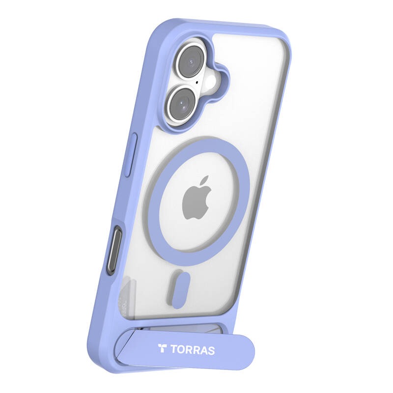 Torras Pstand Series Case za iPhone 16 (plava)