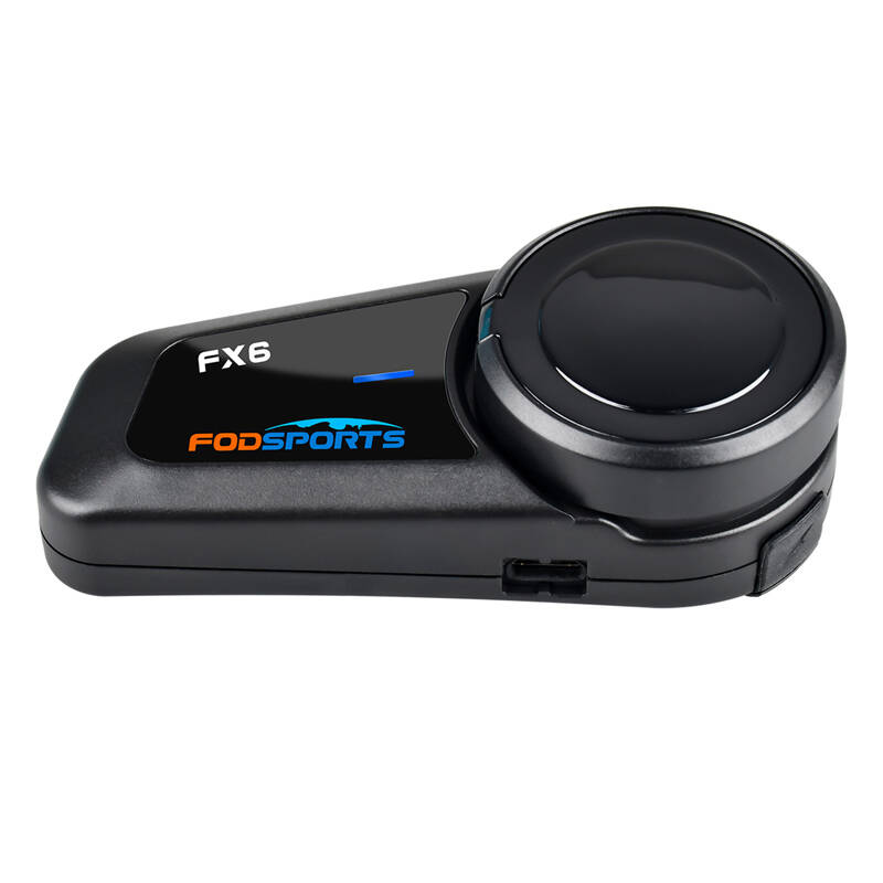 Fodsports FX6 motociklistički portafon dva paketa (crni)
