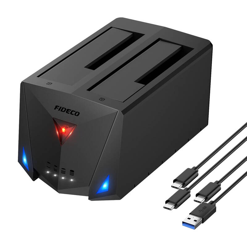 FIDECO YPZ220B HDD/SSD Docking/Cloning Station (USB 3.2, SATA I/II/III)