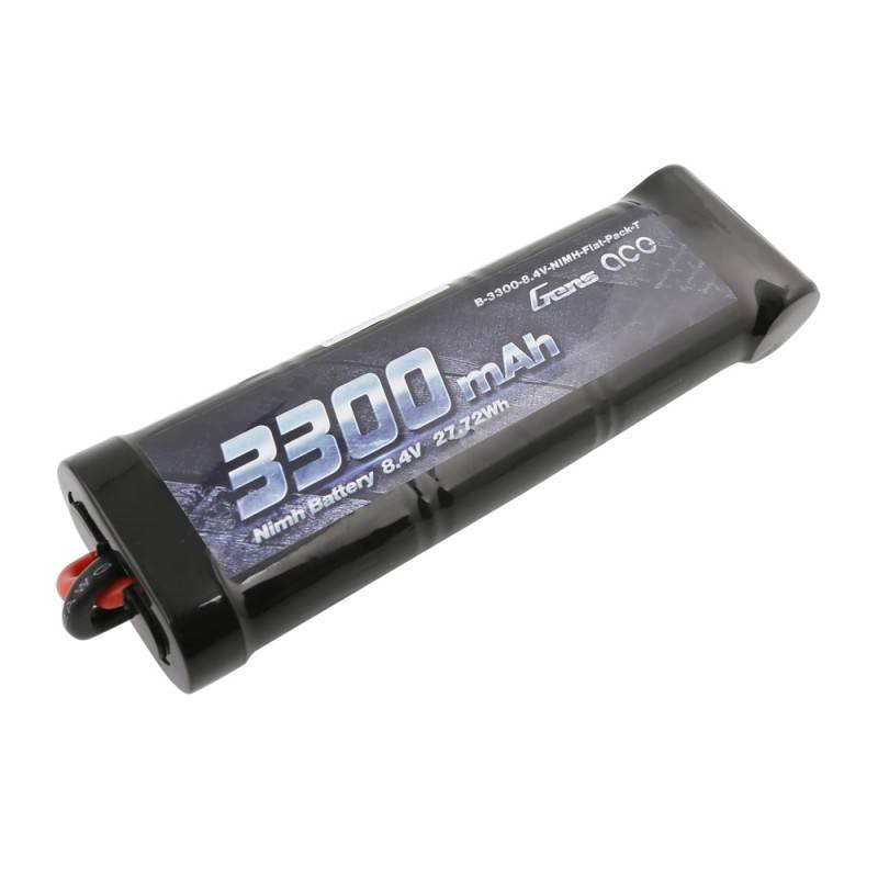 Baterija Gens Ace 3300 mAh 8,4 V NiMH ravni T utikač