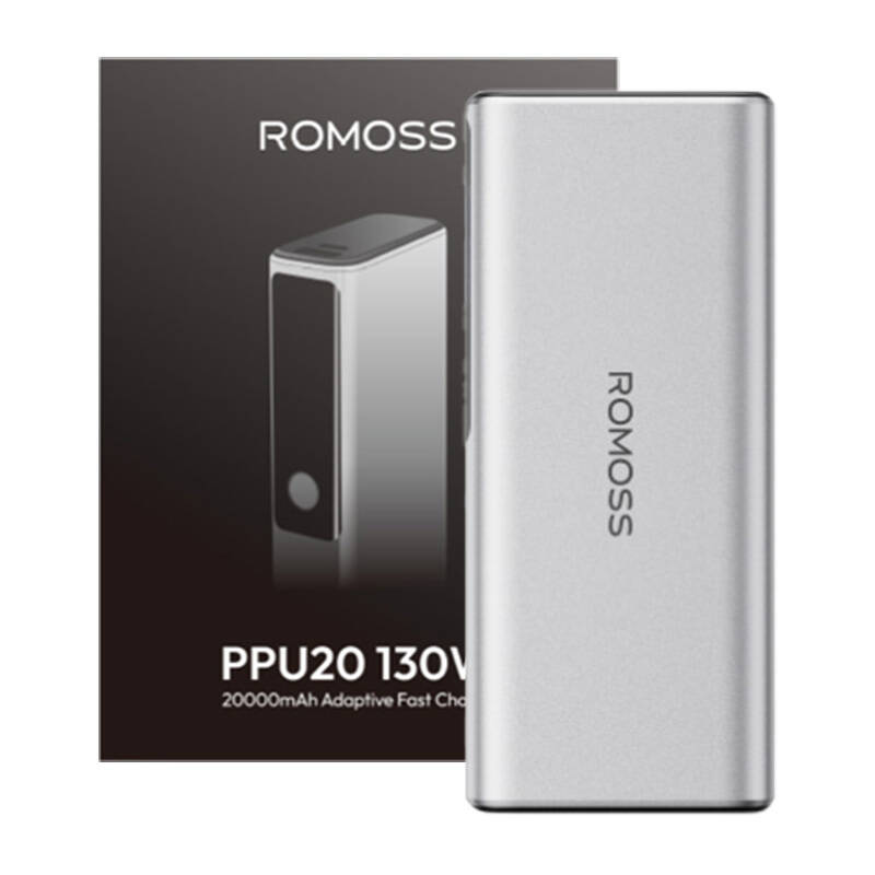 Romoss PPU10 10000mAh 130W Powerbank (srebrni)