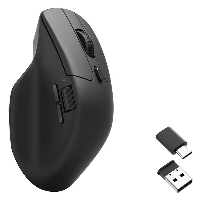 Bežični ergonomski miš Keychron M6 (crni)