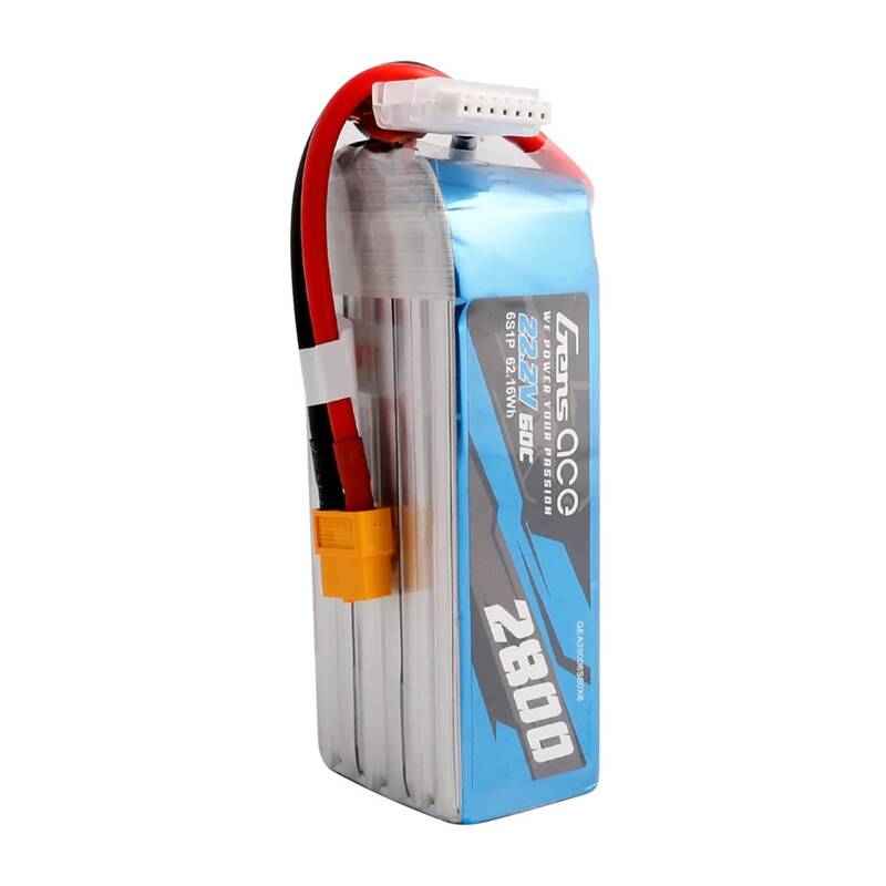 Lipo Gens ace 2800mAh 22.2V 60C 6S1P baterija s XT60 konektorom