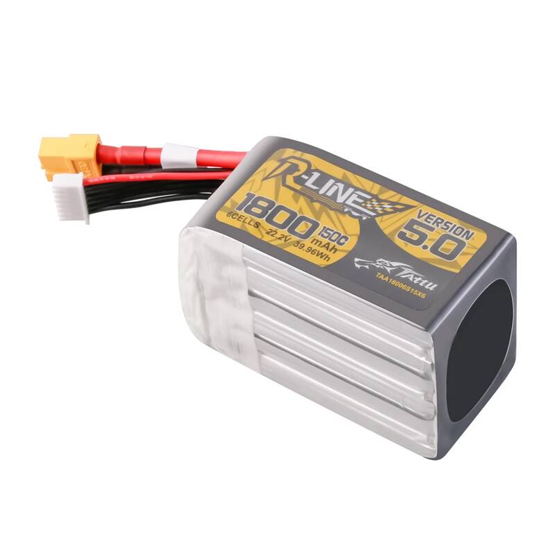 Lipo Tattu R-Line verzija 5.0 1800mAh 22.2V 150C 6S baterija s XT60 konektorom