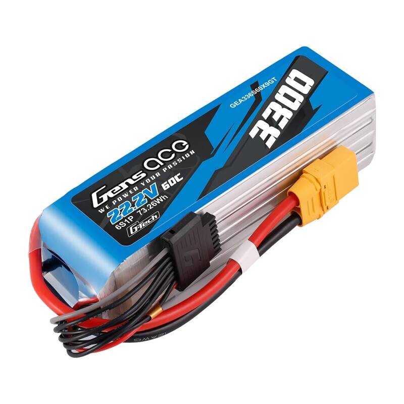 Akumulator Lipo Gens Ace G-Tech 3300mAh 22.2V 60C 6S1P XT90