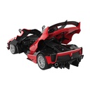 RASTAR Ferrari 1:18 FXXK RC automobil na daljinsko upravljanje za samostalnu montažu (crveni)
