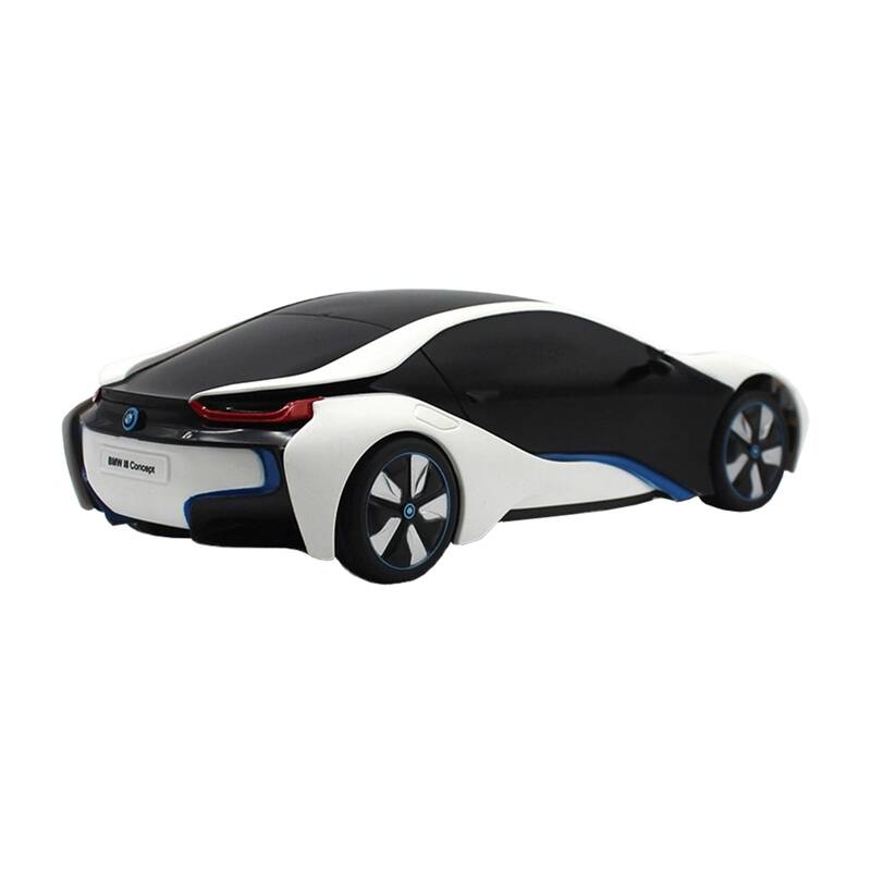 RASTAR R/C 1:24 BMW i8 auto na daljinsko upravljanje- UV osjetljiv (bijelo i žuto)