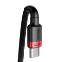 Baseus Cafule PD2.0 100W bljeskalica za punjenje USB za Type-C kabel (20V 5A) 2m crvena+crna
