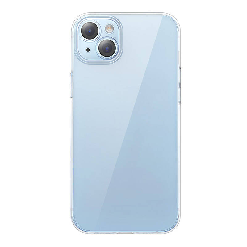 Slučaj serije Crystal Baseus za iPhone 14 plus + kaljeno staklo