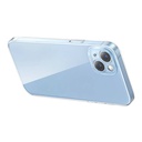 Slučaj serije Crystal Baseus za iPhone 14 plus + kaljeno staklo