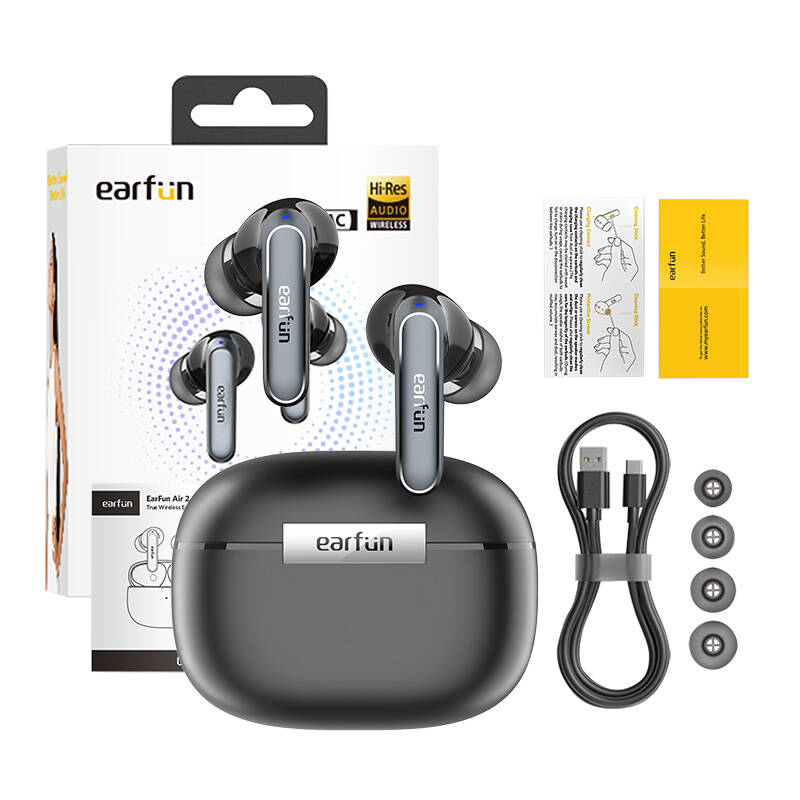Slušalice TWS Earfun Air2 (crna)