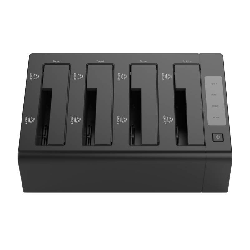 Dock za tvrdi disk Orico Clone 2.5 / 3.5 inča 4 Bay USB3.0 1 do 3 (crni)