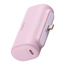 PowerBank Baseus Compact USB-C 5000Mah, 20W (ružičasta)