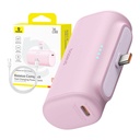 PowerBank Baseus Compact USB-C 5000Mah, 20W (ružičasta)