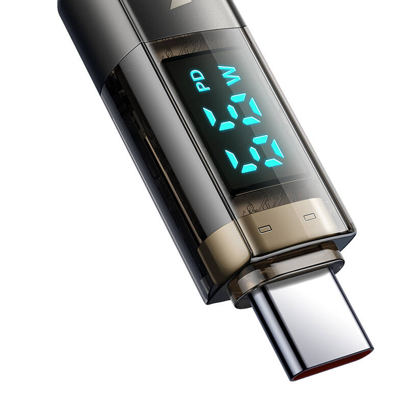 McDodo CA-3611 USB-C na USB-C kabel, automatsko isključivanje, PD 100W, 1,8m (crno)