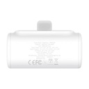 PowerBank OS-Baseus Compact IP 5000Mah 20W (bijelo)