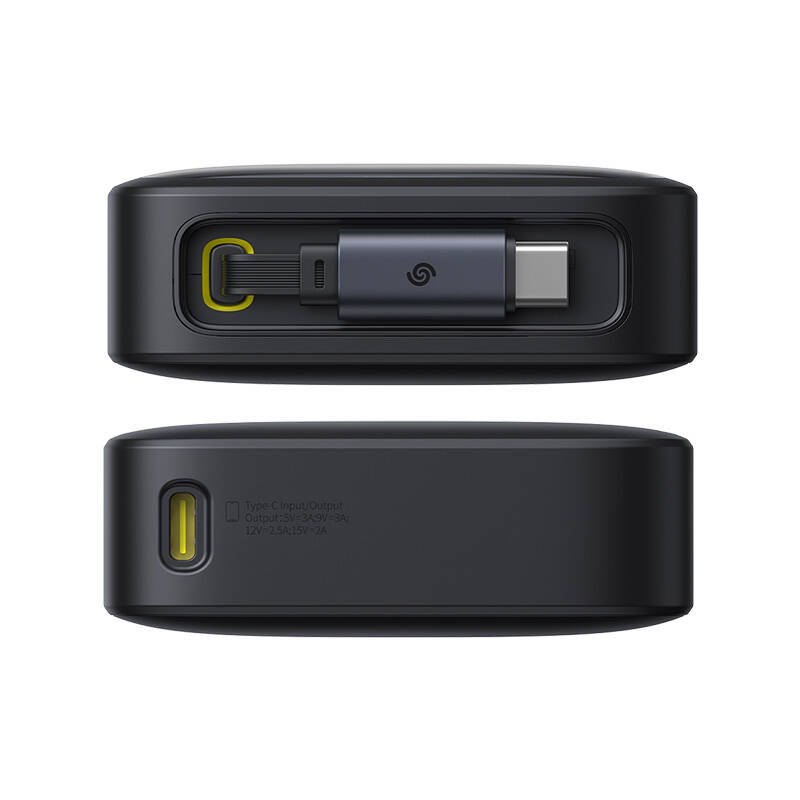 PowerBank Baseus OS Free2Pull 10000mah 30W +kabel (crni)