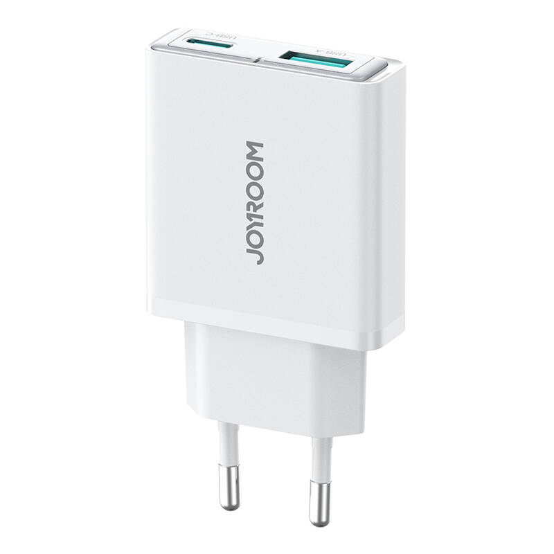 Joyroom Mains Charger JR-TCF14 (A+C) Super Slim 20W (White)