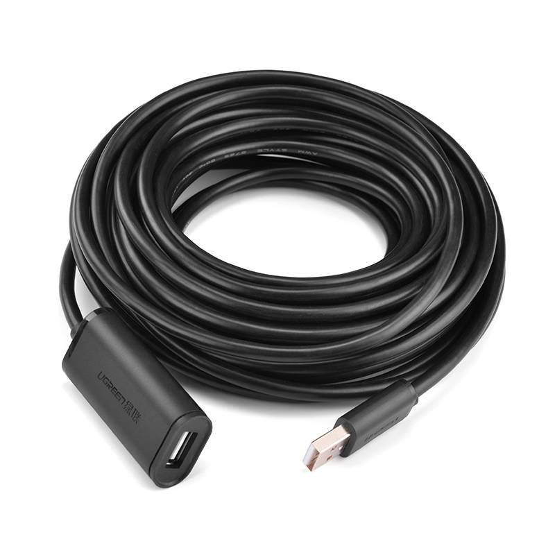 USB 2.0 produžni kabel UGREEN US121, aktivni, 5m (crni)