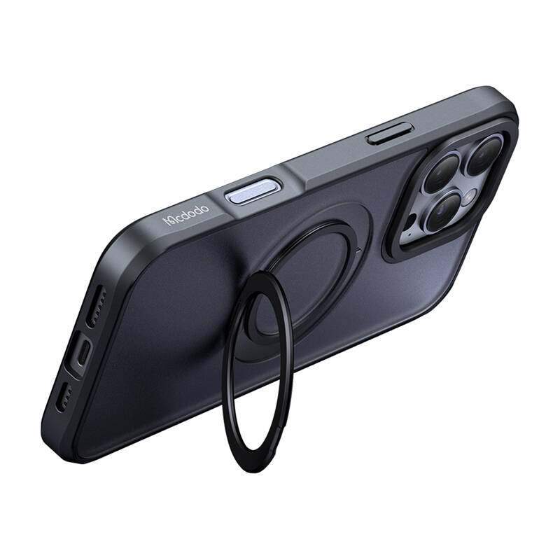 MCDODO PC-4932 Magsafe futrola za iPhone 16 Pro sa Stand (Black)