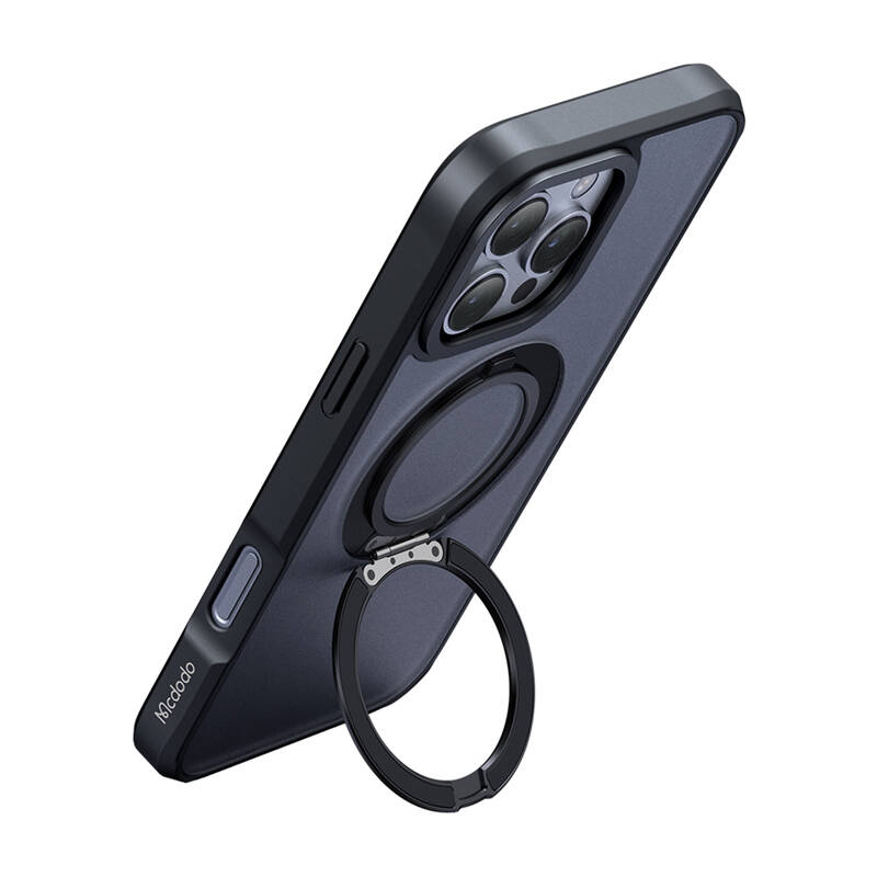 MCDODO PC-4933 Magsafe futrola za iPhone 16 Pro Max sa stajalicom (crna)