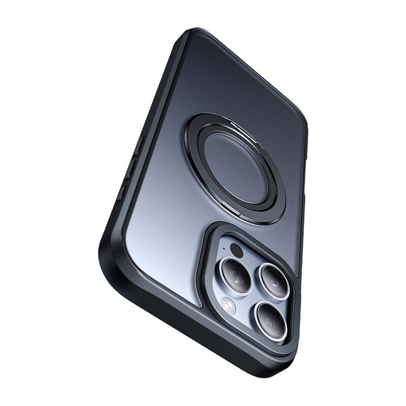 MCDODO PC-4933 Magsafe futrola za iPhone 16 Pro Max sa stajalicom (crna)