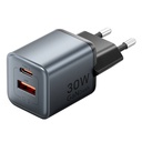 GAN VENTENS USB-C + USB-A 30W punjač (siva)