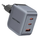 Gan ventin usb-c+c+a 70W punjač (sivi)
