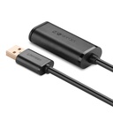 USB 2.0 produžni kabel UGREEN US121, aktivni, 15m (crni)