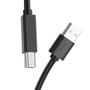 Aktivni printer kabel USB 2.0 A-B UGREEN US122, 10m (crni)