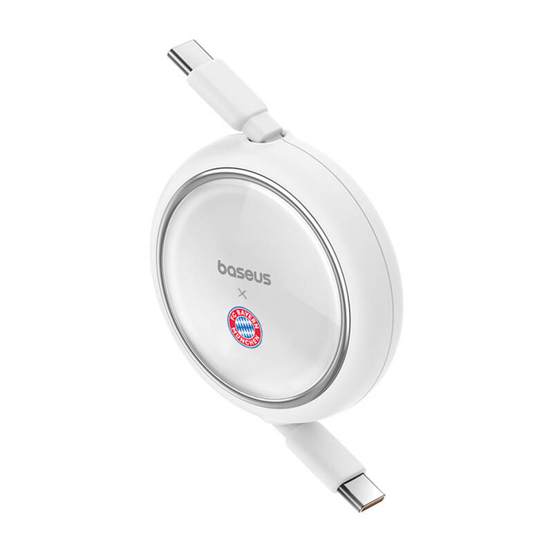 Baseus USB-C do USB-C 100W kabela za punjenje (bijelo) Bayern Edition