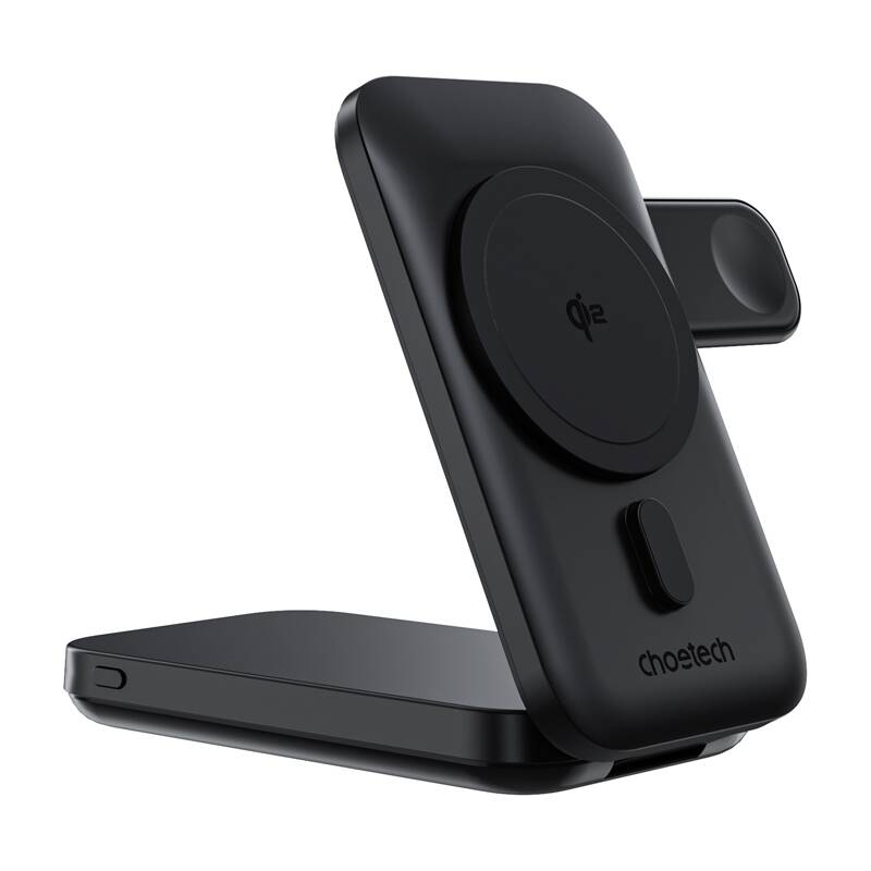 3in1 Mag Charger držač Choetech B750 10000mah Qi2 (crno)