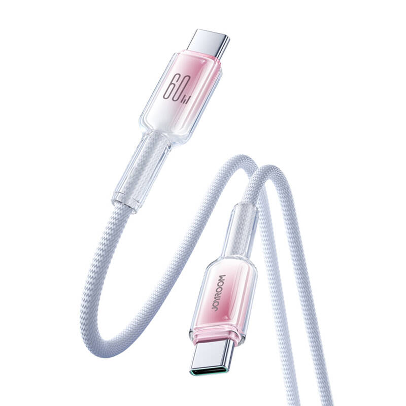 Kabel USB-C USB-C Joyroom S-A42 60W 1,2m Biały