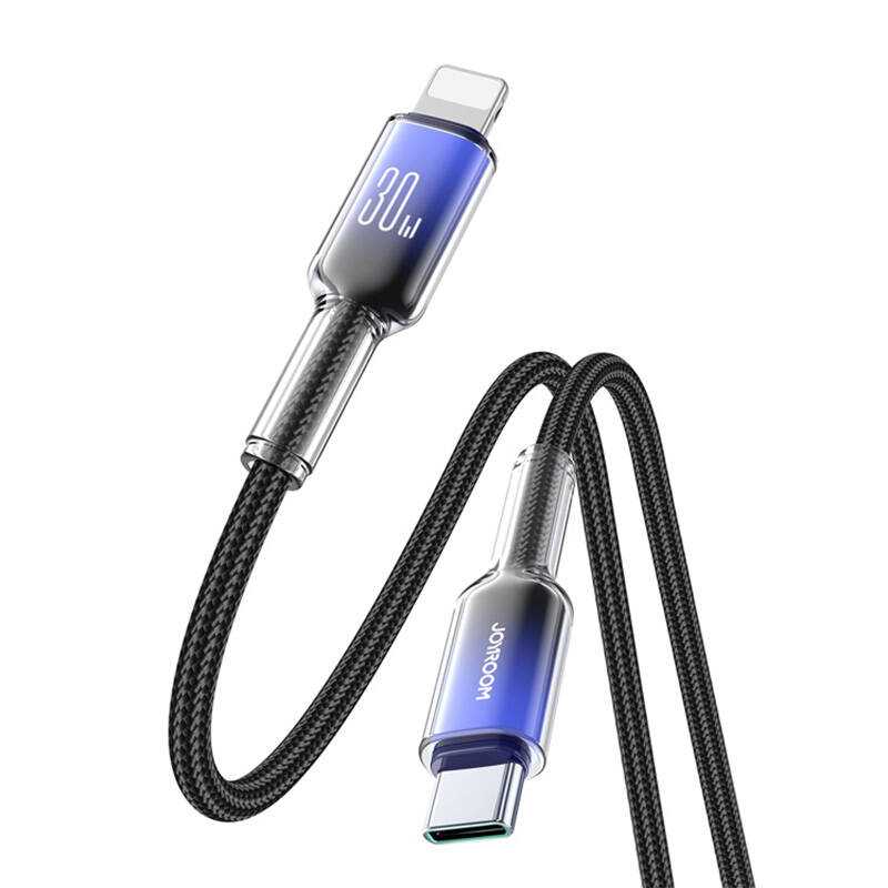 Kabel USB-C Lightning Joyroom S-A42 30W 1,2m Czarny