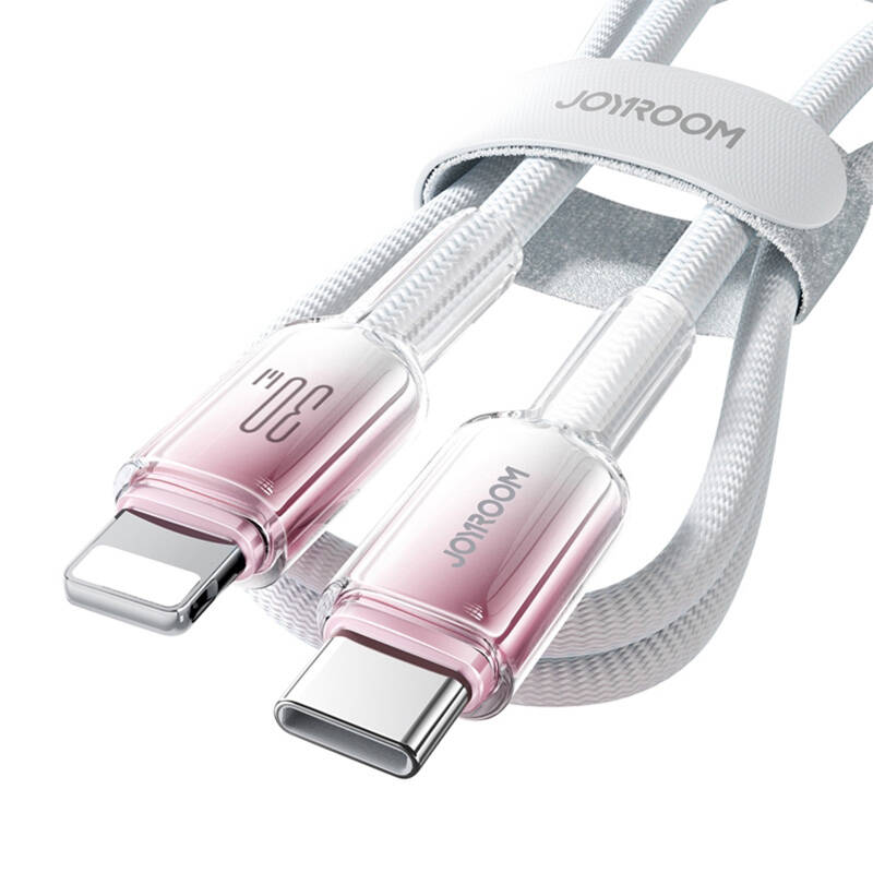 Kabel USB-C Lightning Joyroom S-A42 30W 1,2m Biały