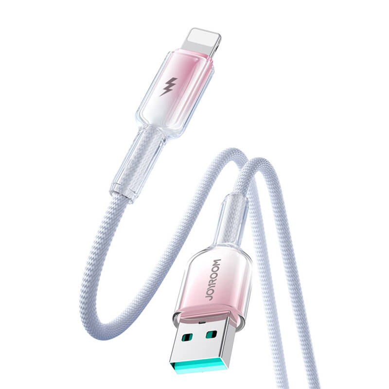 USB-A Lightning Joyroom S-A42 3A 1,2m Bijeli kabel