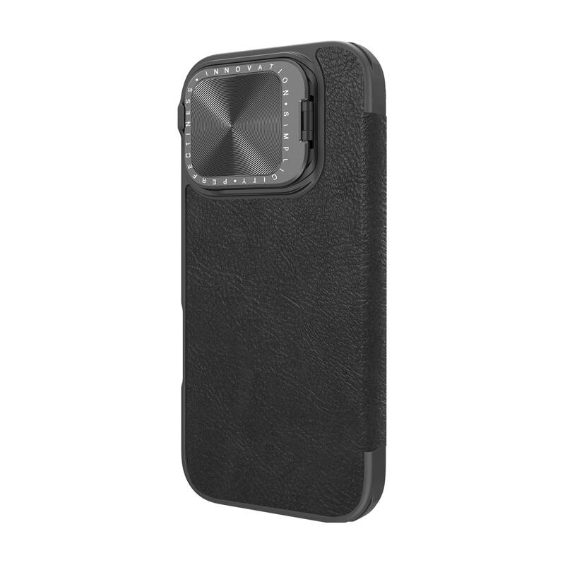 Nillkin Qin Prop Leather Iphone 16 (crna)