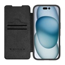 Nillkin Qin Prop Leather Iphone 16 (crna)
