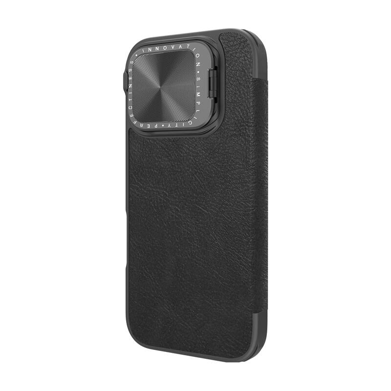 Nillkin Qin Prop Leather Iphone 16 (crna)