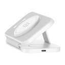 Choetech T616-F 3-u-1 induktivni punjač (bijeli)