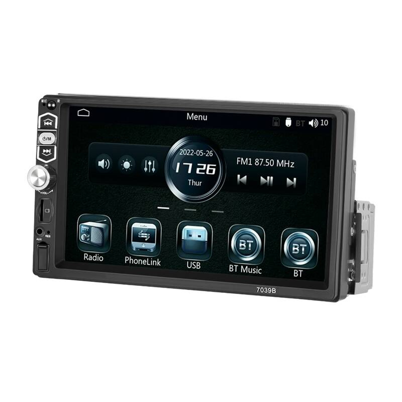 Monitor automobila 7.0 "Podofo A3061 CarPlay & Android Auto, Bluetooth 5.1