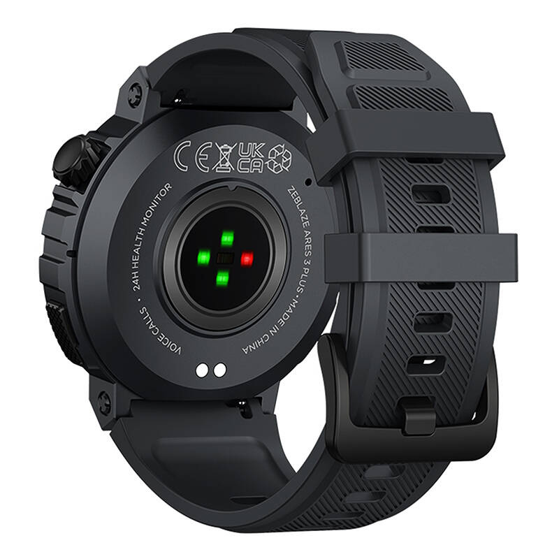 ZEBLAZE ARES 3 PLUS SMARTWATCH (Black)
